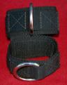 Nylon and Velcro wrist restraints