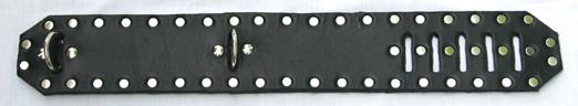 High Rise Riveted Lead Collar